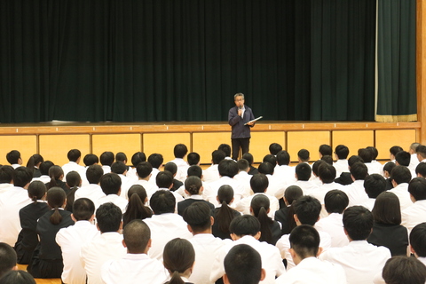 学年集会９