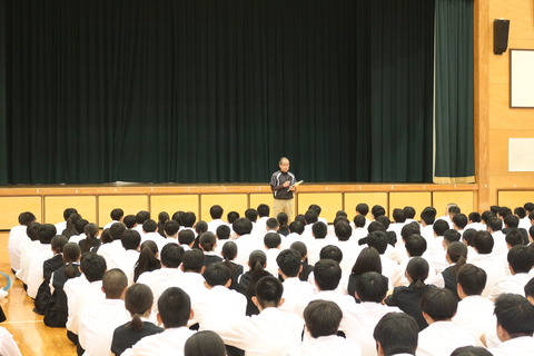 学年集会１０