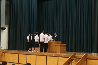 表彰式４