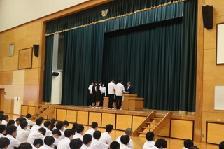 表彰式５