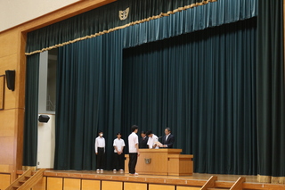 表彰式７