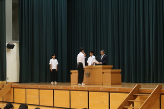 表彰式８