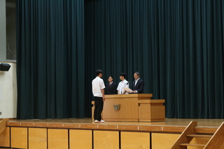 表彰式９