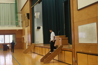 全体朝礼１