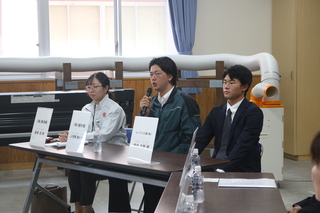 「若手経営者と語る会」及び「若手技術者との交流会」９