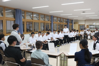 「若手経営者と語る会」及び「若手技術者との交流会」１３
