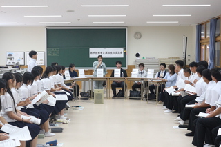 「若手経営者と語る会」及び「若手技術者との交流会」１５