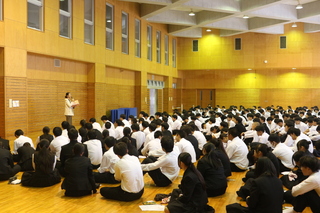 インターンシップ出発式４