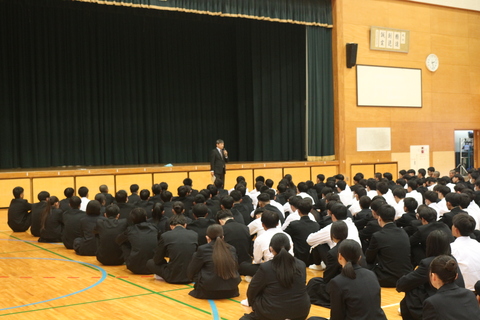 修学旅行出発式２