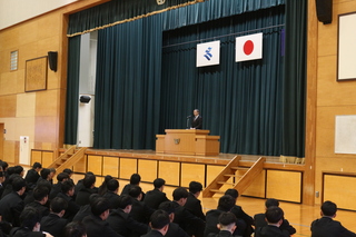 ３学期始業式3