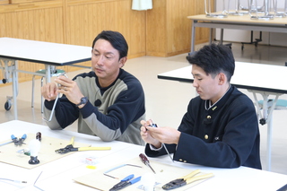 川崎宗則さん来校３