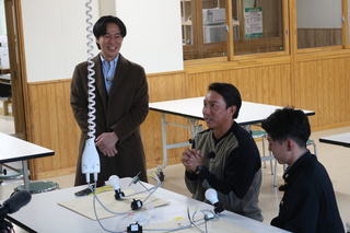 川崎宗則さん来校４