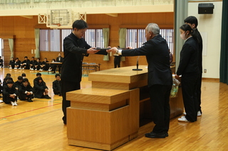 知事表彰，優秀スポーツ選手賞２